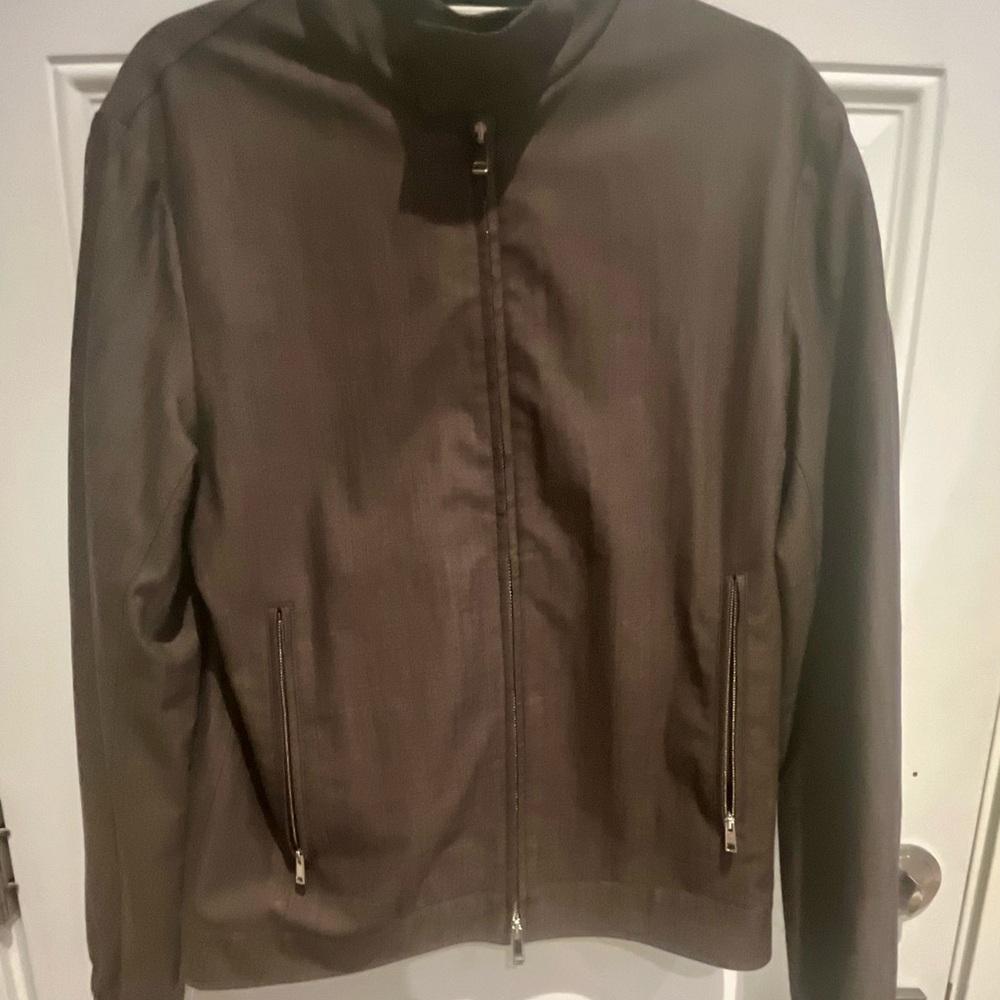 Theory Brown Lightweight Jacket for Versatile Comfort